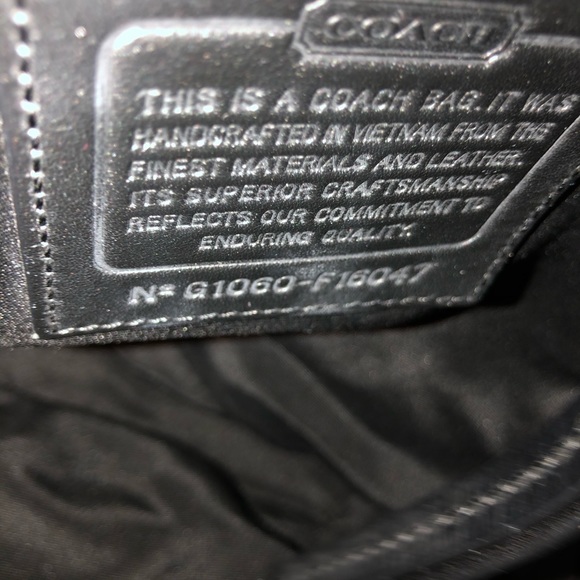 🟢🌼Navy Coach Purse with double straps - Picture 5 of 6